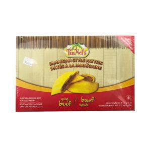 Tinnels Jamaican Spicy Beef Patties Baked 10pc