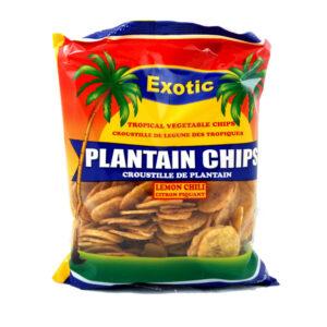 Exotic Plantain Chips Lemon Chili