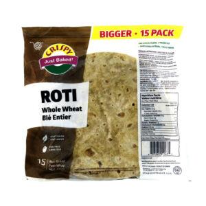 Crispy Whole Wheat Roti 15pc