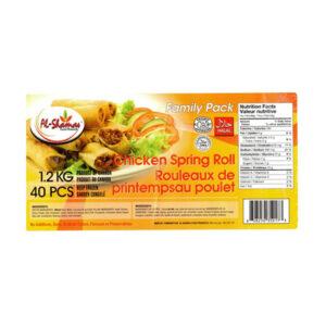 AL Shamas Chicken Spring Roll 40pc