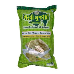 Garvi Gujarat Banana Wafers Pepper