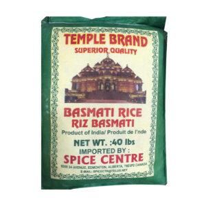 Temple Brand Premium Long Basmati Rice