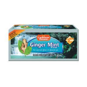 Caribbean Dreams Ginger Mint Herbal Tea 24pc