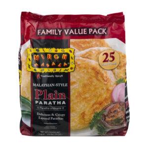 Deep Malaysian Style Plain Paratha 25pc