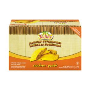 Tinnels Jamaican Chicken Patties Baked 10pc