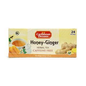 Caribbean Honey Ginger Herbal Tea 24pc