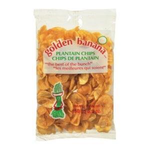 Golden Banana Plantain Chips