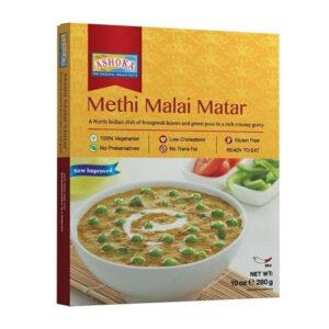 Ashoka Methi Malai Matar