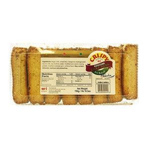 Crispy Cake Rusk Eggless