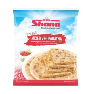 Shana Mixed Veg Paratha 4pc