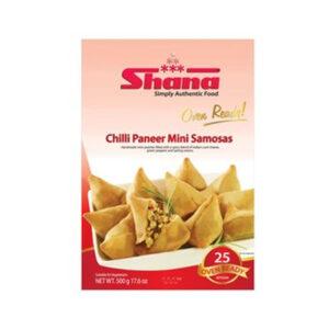 Shana Chili Paneer Mini Samosa 25pc