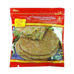 Deep Mixed Vegetable Paratha 4pc